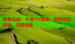 海角在线：午夜AV盛宴，解锁你的激情，无限畅看