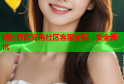 轻松修改海角社区客服密码，安全无忧